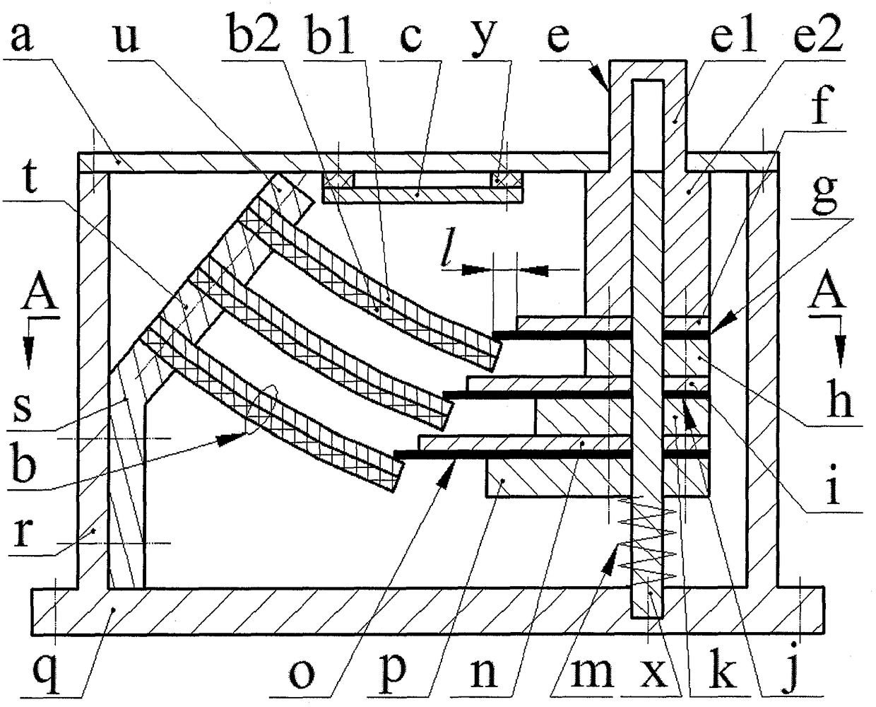 A piezoelectric hospital call signal generator