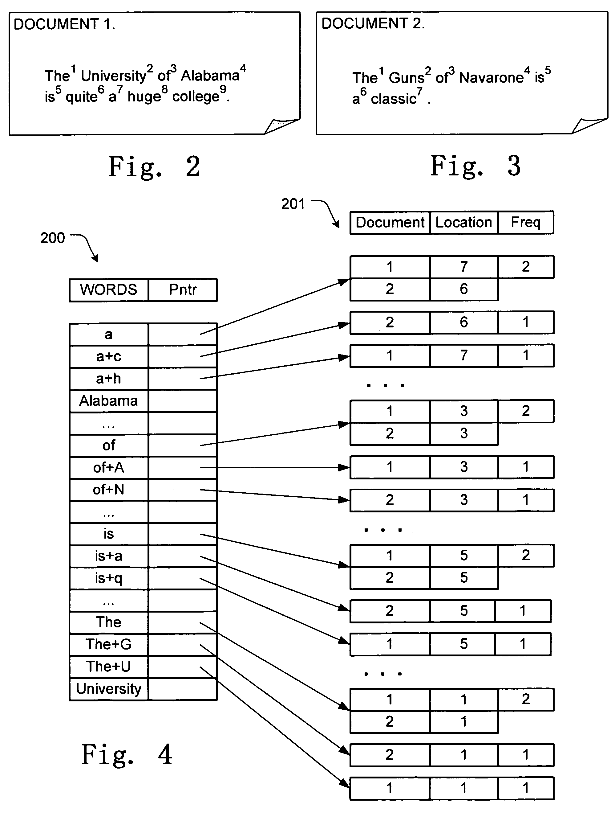 Processor for fast phrase searching