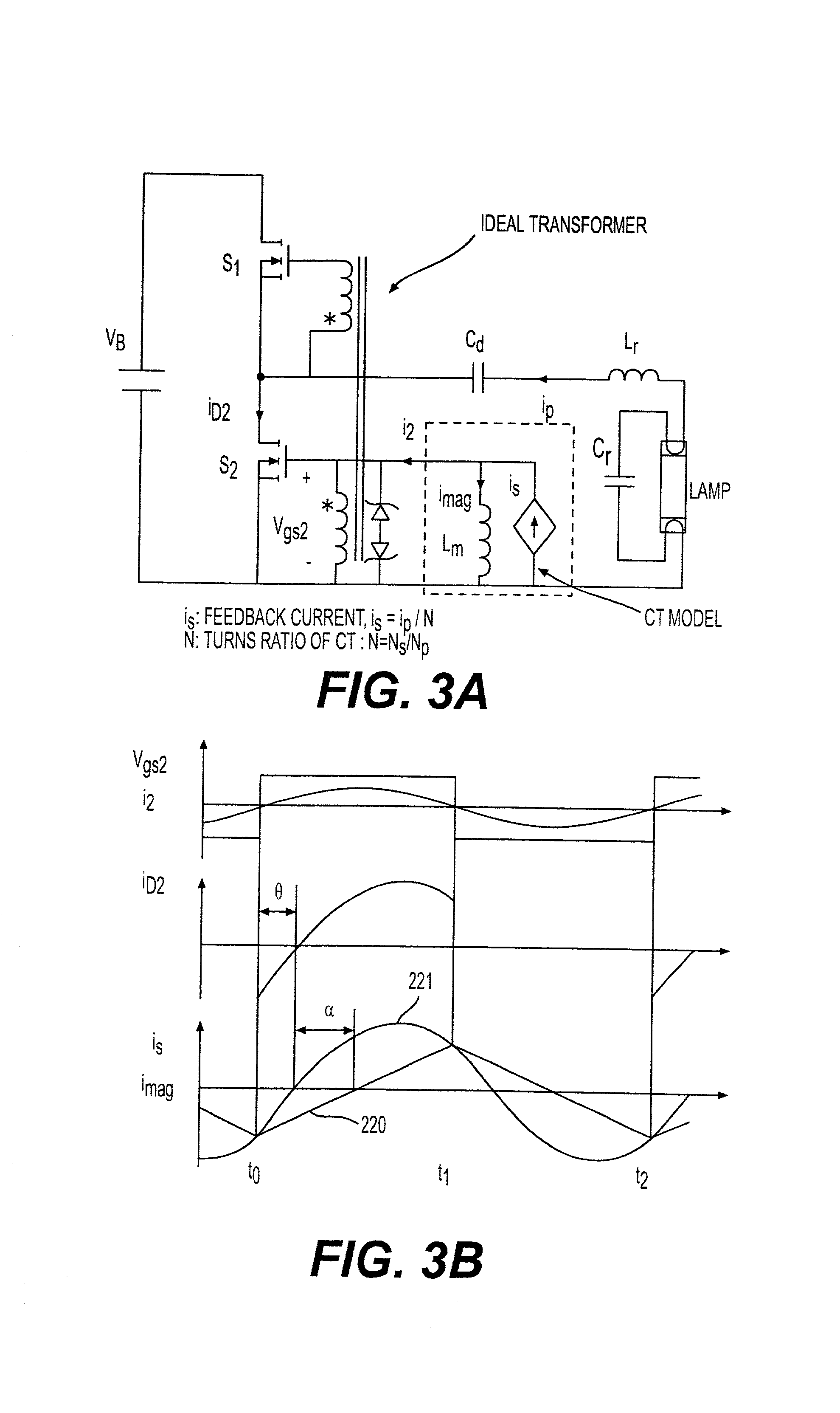 Self-oscillating electronic discharge lamp ballast with dimming control