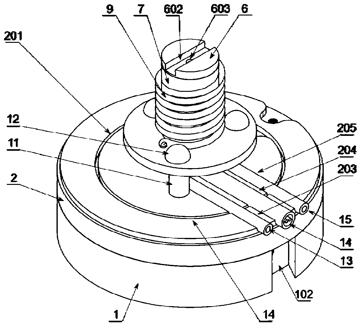 Heating device used in vacuum device