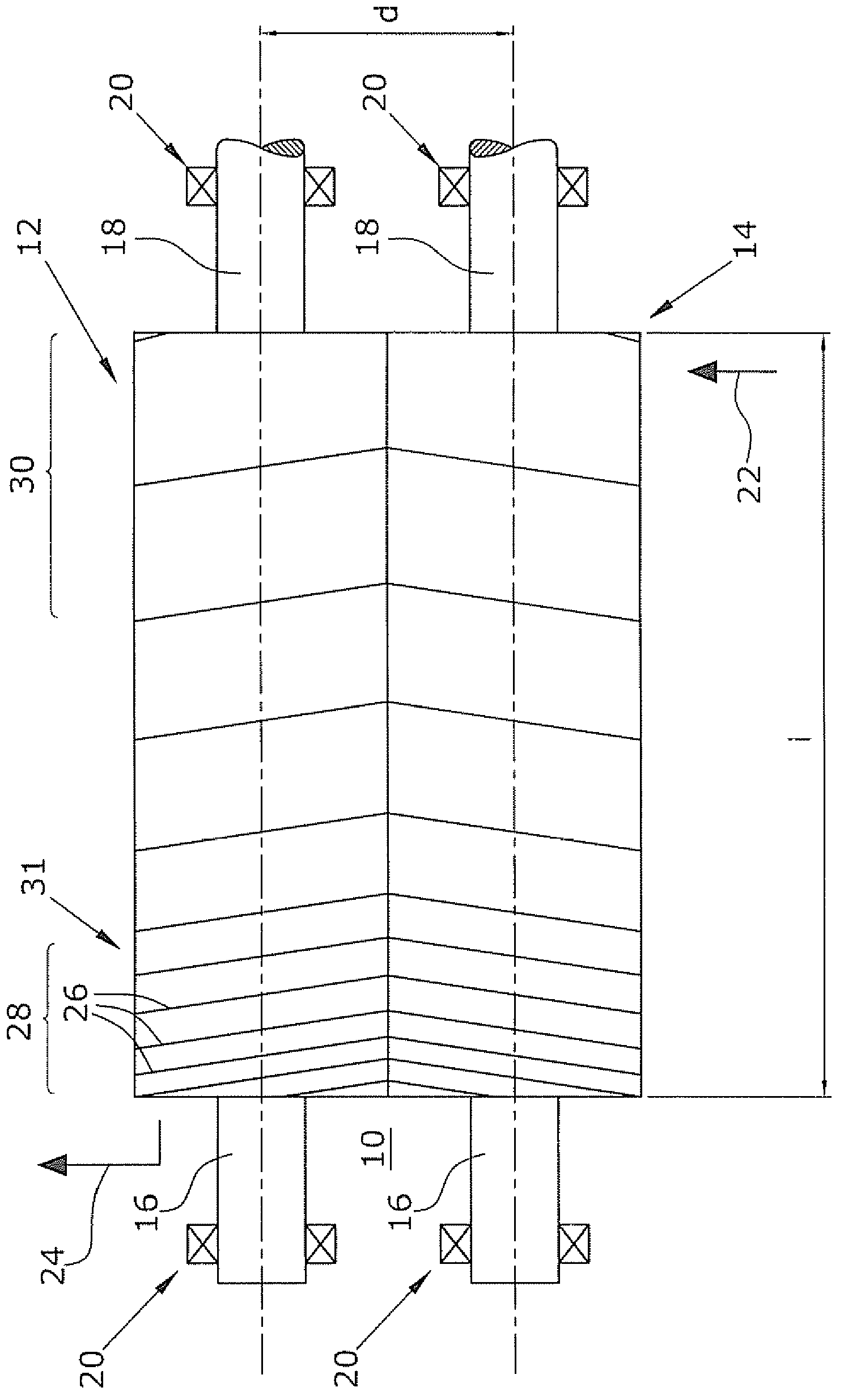 Screw vacuum pump