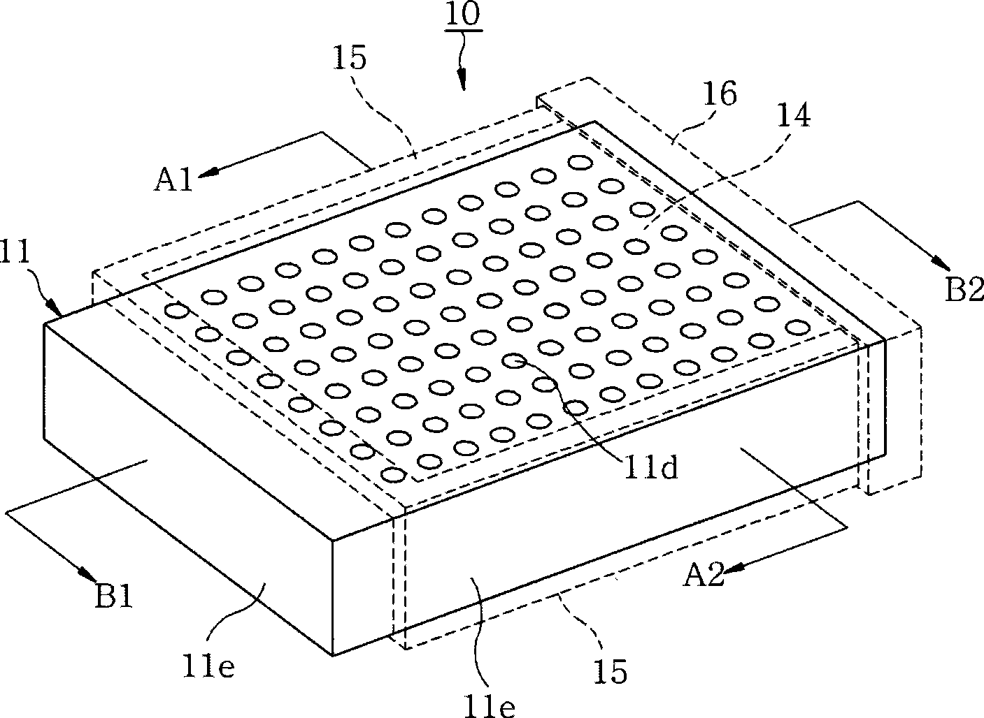 Metal capacitor and manufacturing method thereof