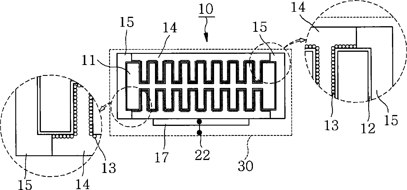 Metal capacitor and manufacturing method thereof