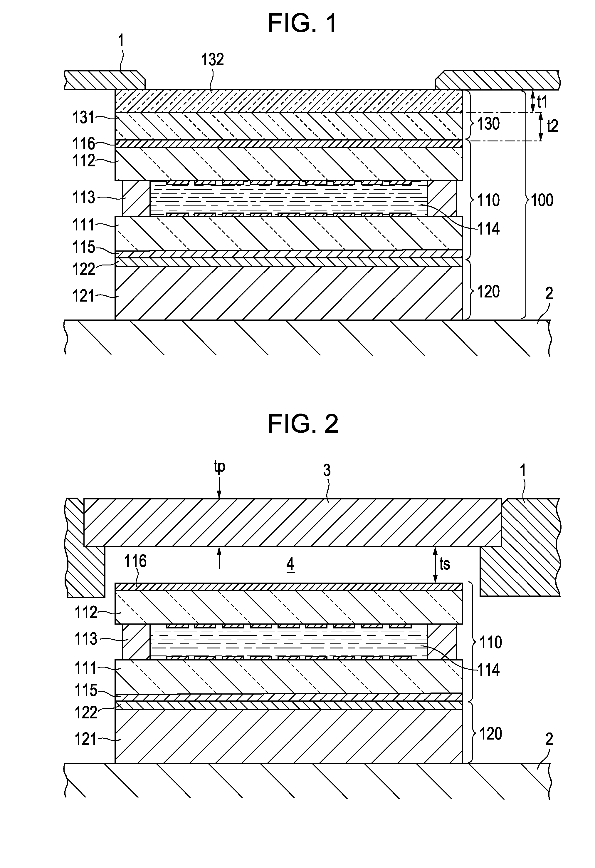 Impact resistant electro-optical module and electronic device