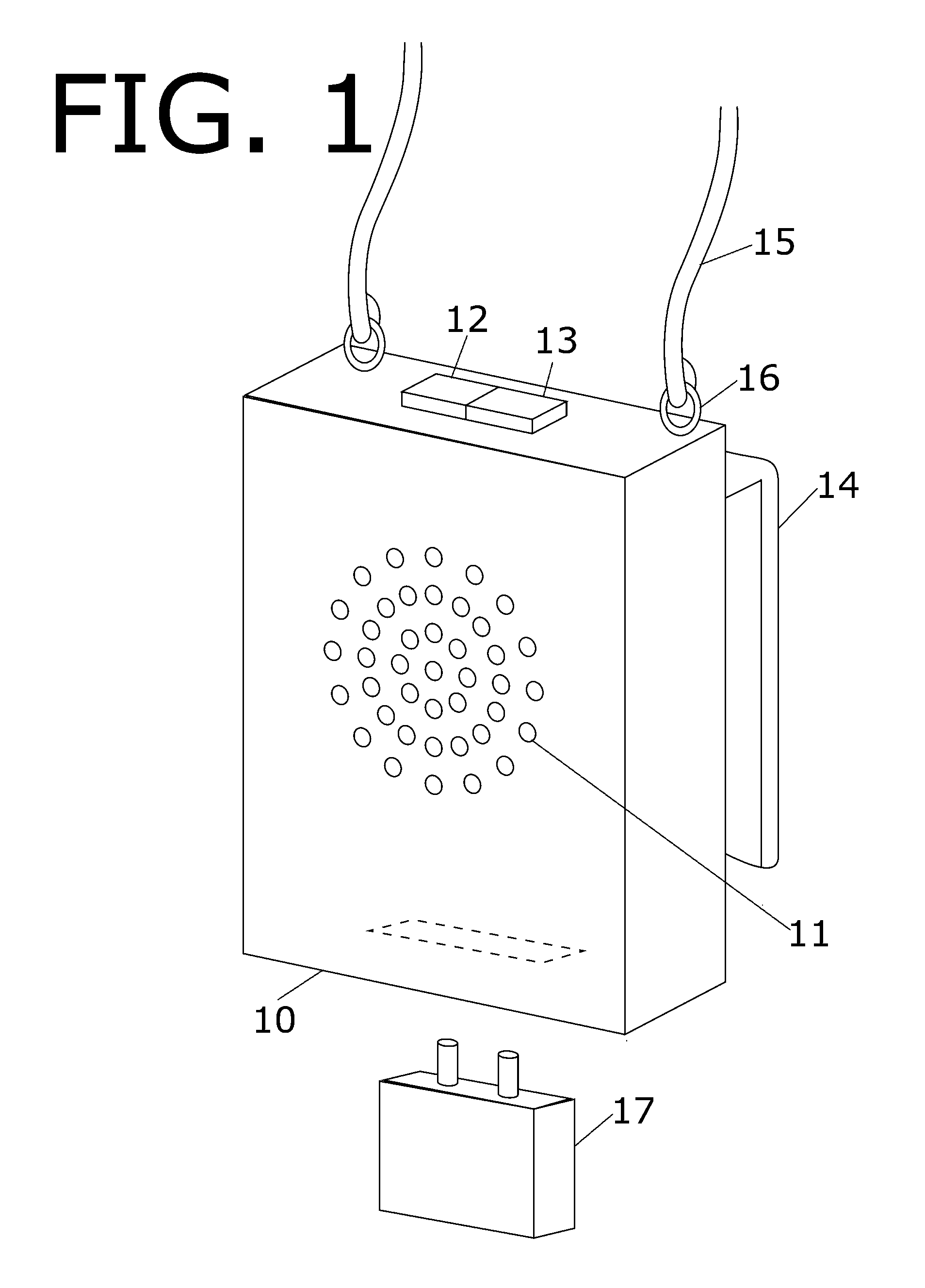 Electronic self-protection and emergency beacon device for wilderness use