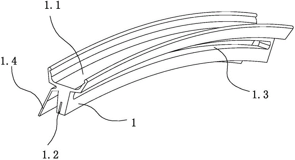 Indoor air exchange device of car cab