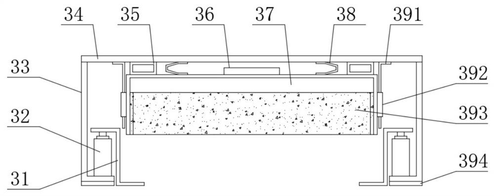 A charging device for a robot with a protective function