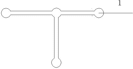 Two-dimensional microfluidic paper chip and manufacturing method thereof