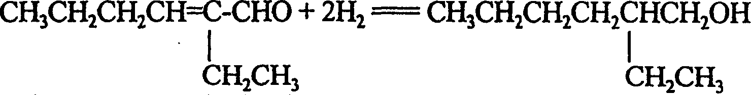 Technology of hydrogenatioin to produce iso octanol using iso octaldehyde mixture and its catalyst