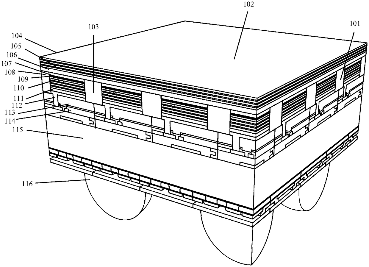 Vertical cavity surface emitting laser array module and display device