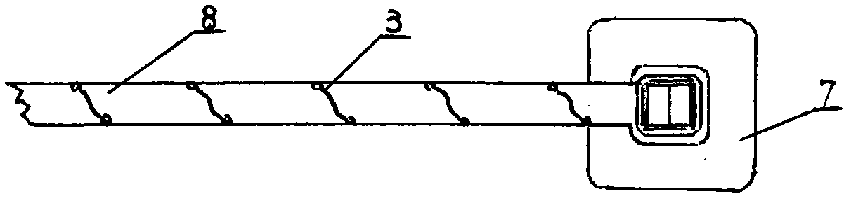 Anti-colliding and buffering luminous safety barrier of road