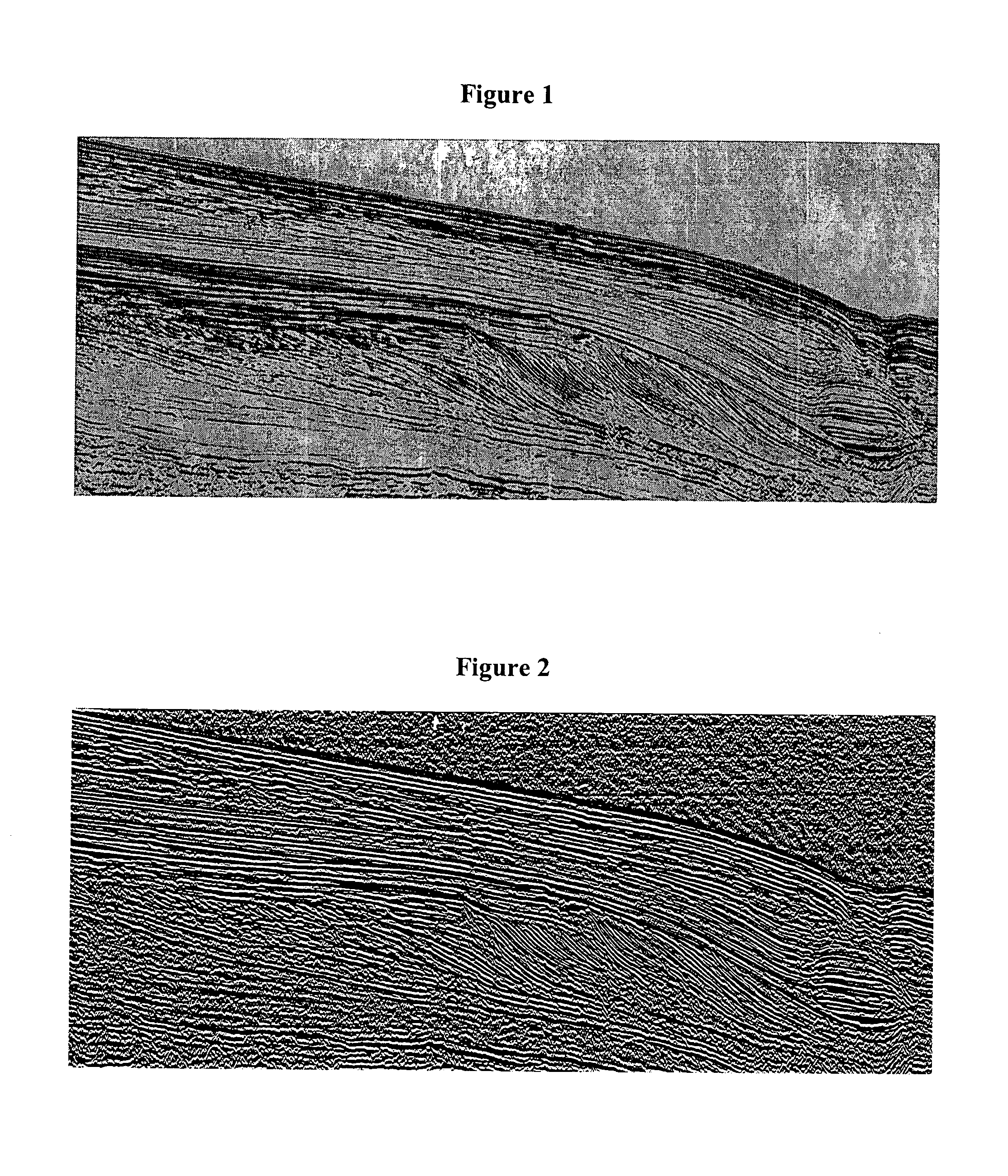 Method of sedimentologic interpretation by estimation of various chronological scenarios of sedimentary layers deposition