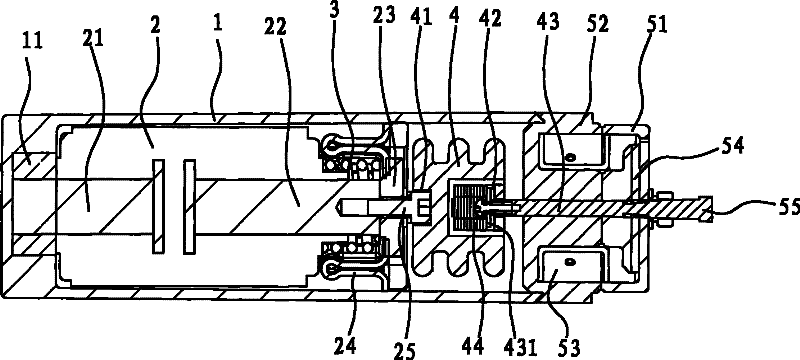 Permanent-magnetic vacuum one-way switch