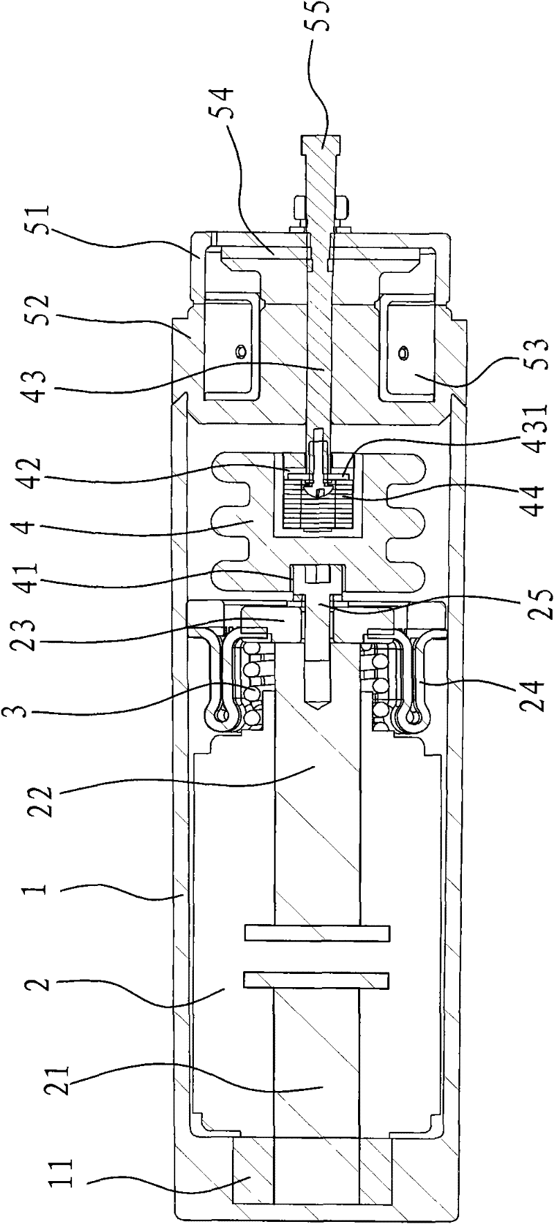 Permanent-magnetic vacuum one-way switch