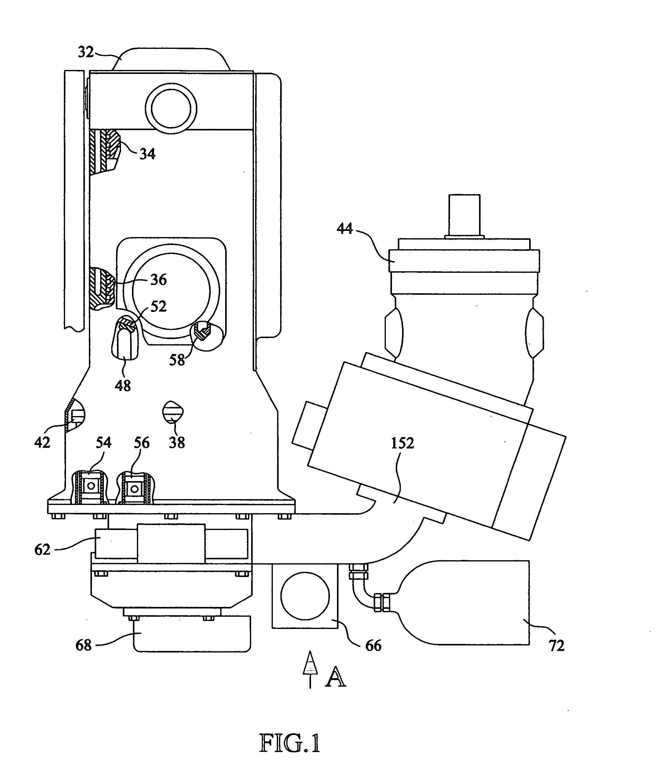 Monocylindrical hybrid powertrain and method of operation