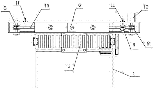 Fly cutter device of bag making machine