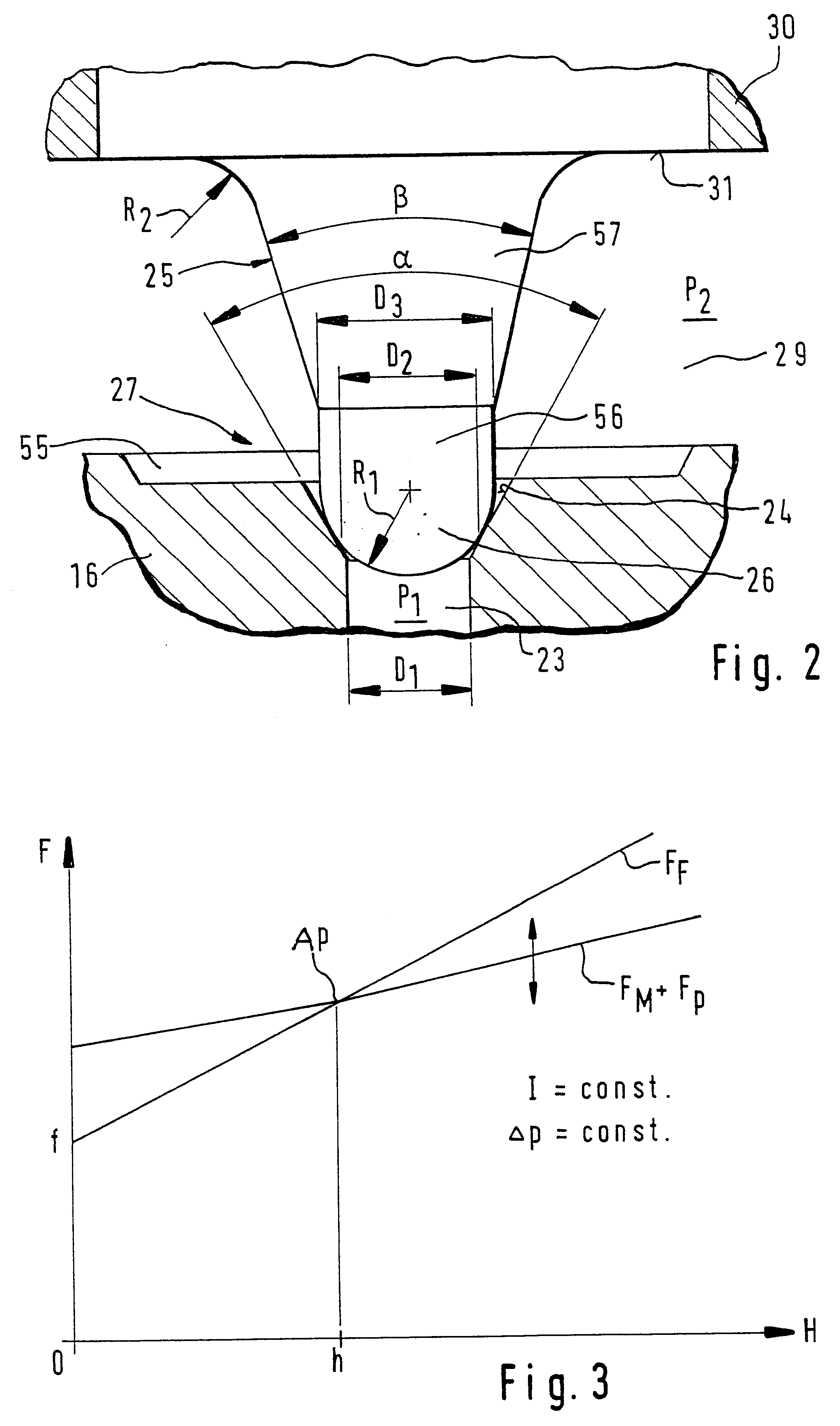 Electromagnetically actuated valve, especially for hydraulic braking systems in motor vehicles