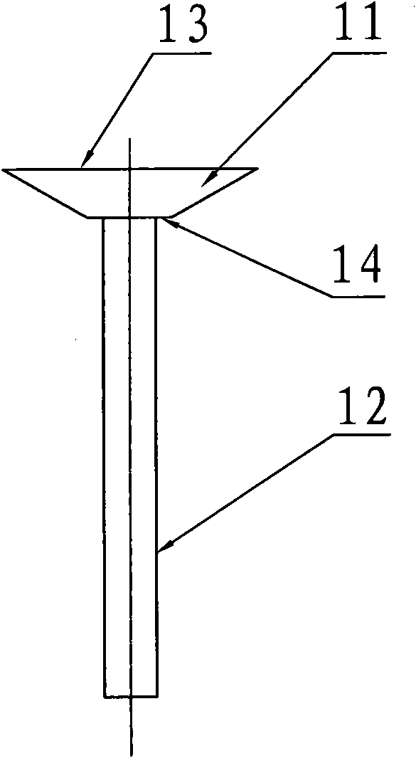 Crystal clamp for broaching silicon rod