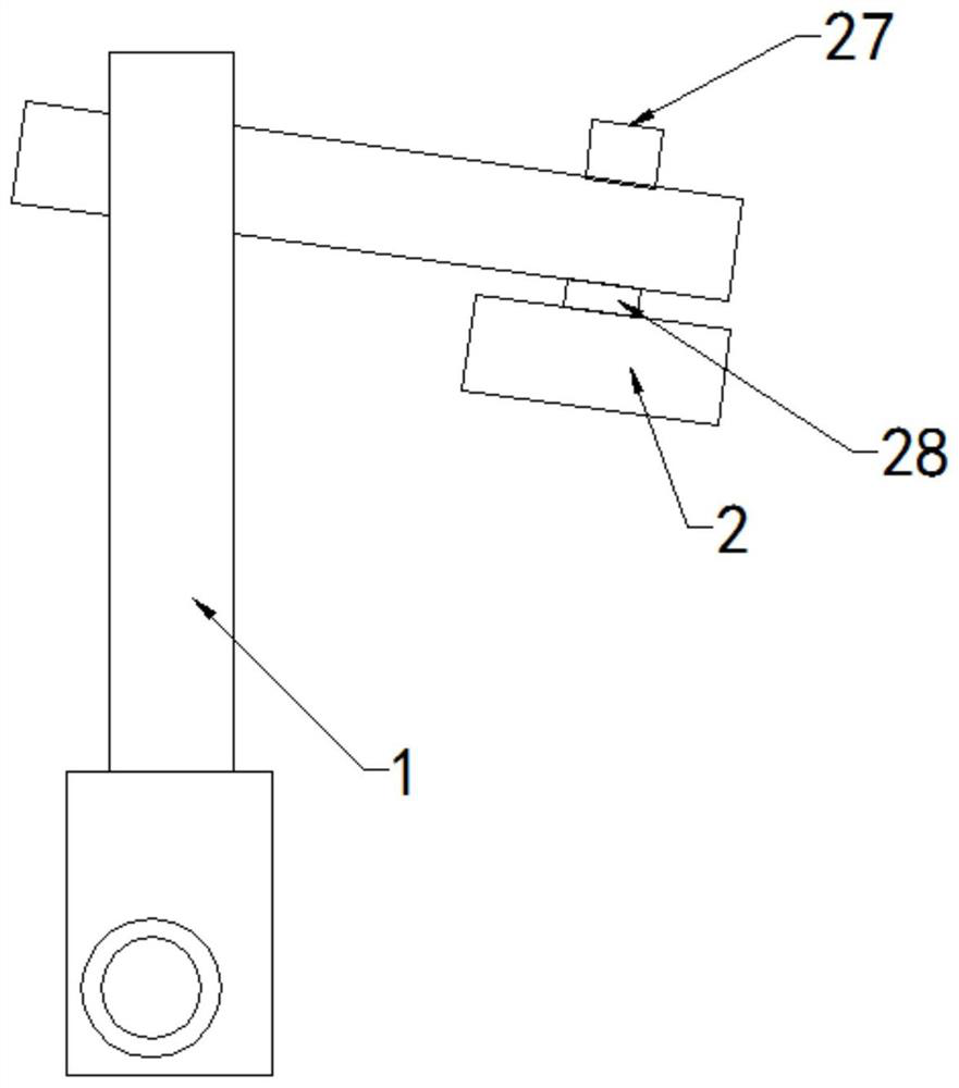 Mechanical arm visual control method and device