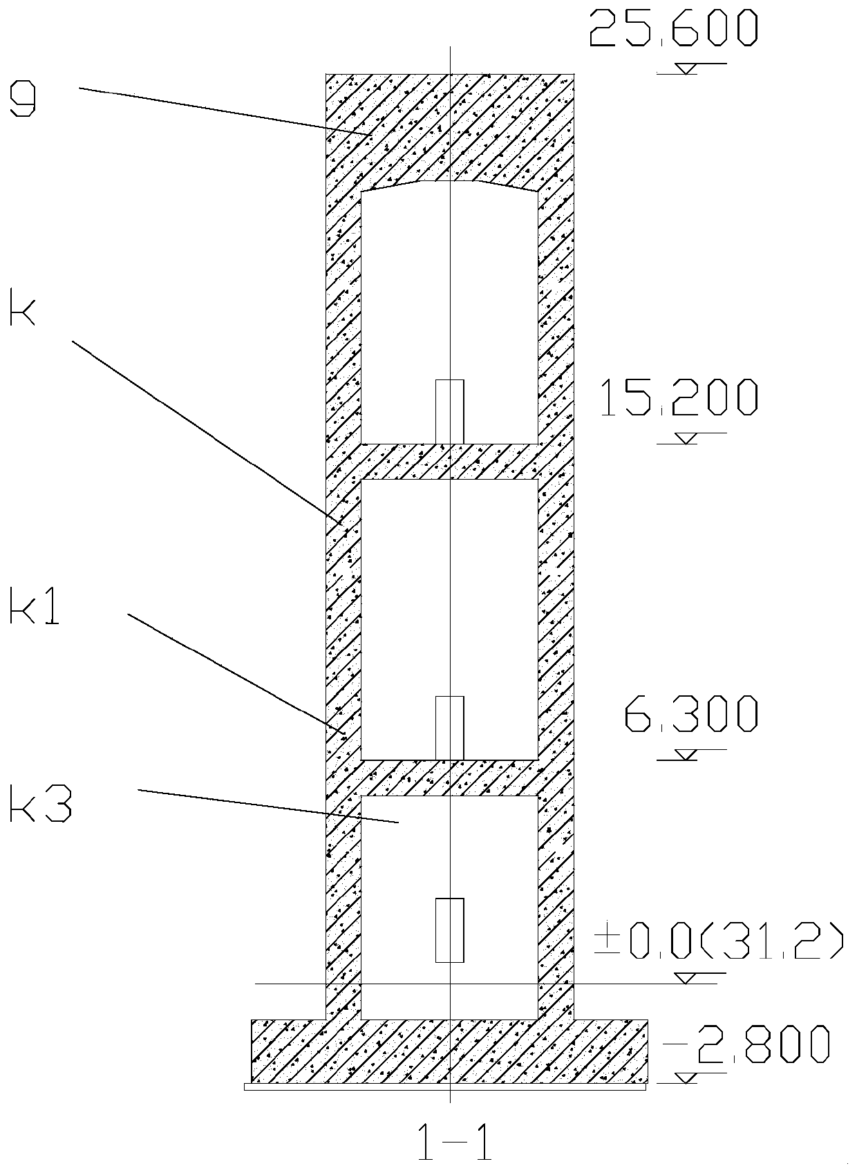 Lifting and installation process of electric furnace body