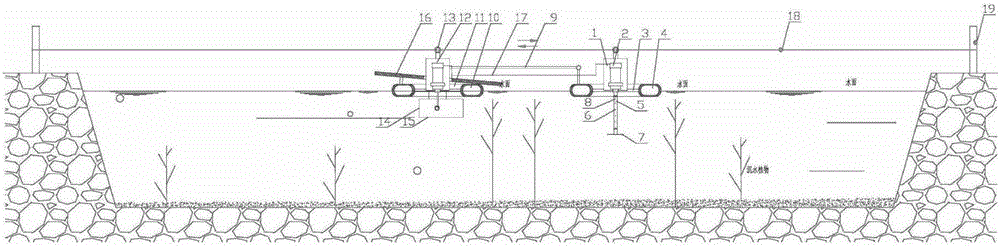 Solar aquatic plant harvester