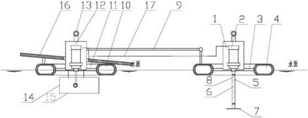 Solar aquatic plant harvester