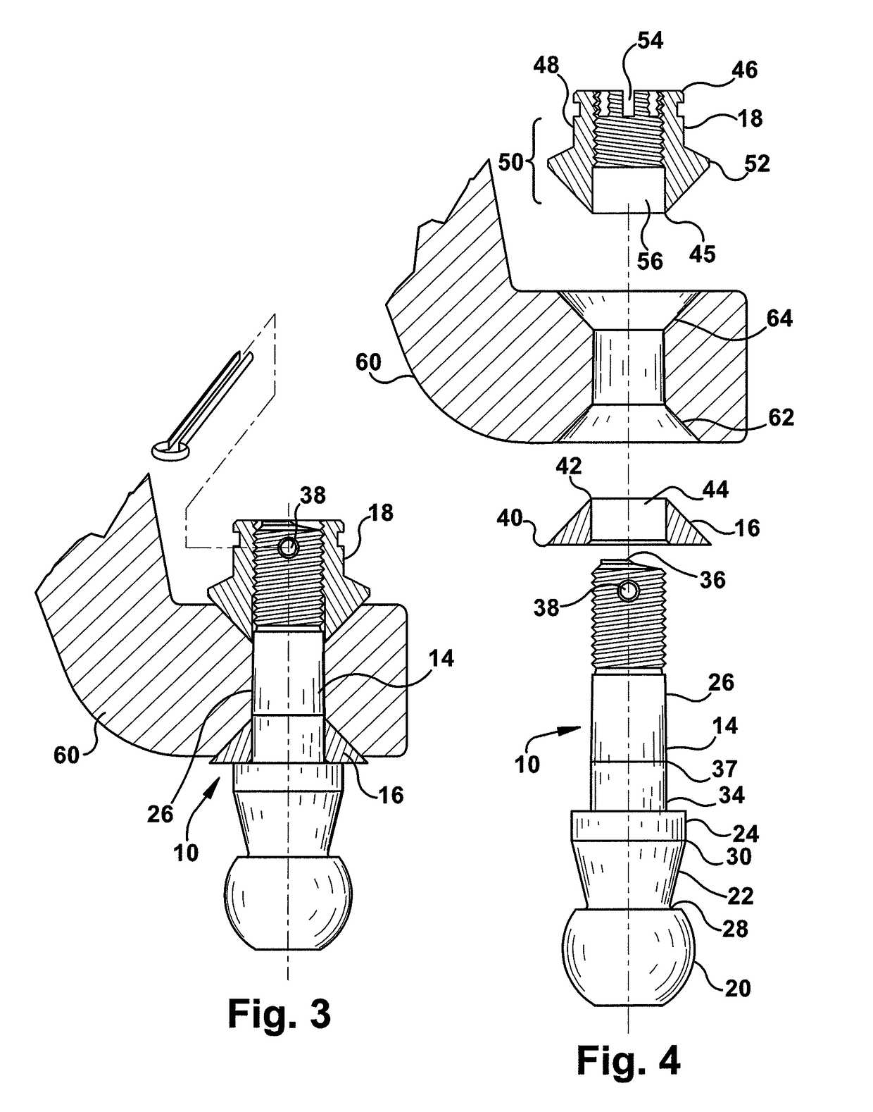 Ball stud system for use within a ball joint