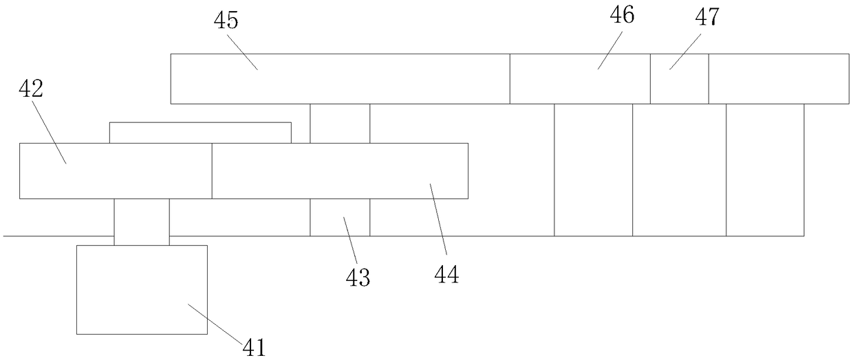 Automatic glass conveying and turning device