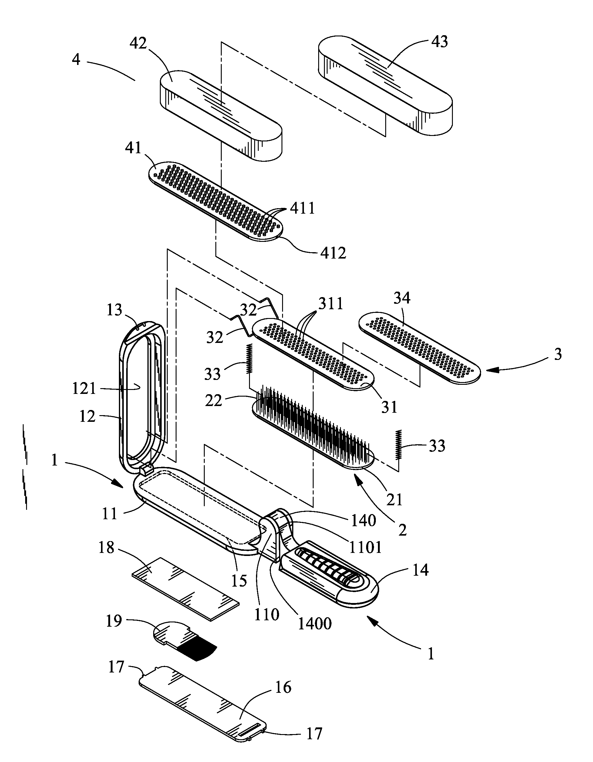 Multi-Purpose Self-Cleaning Brush