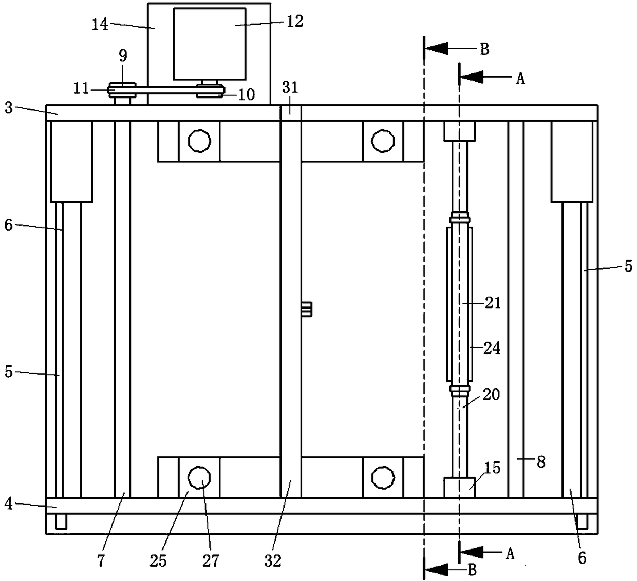 Cloth cutting device for garment processing