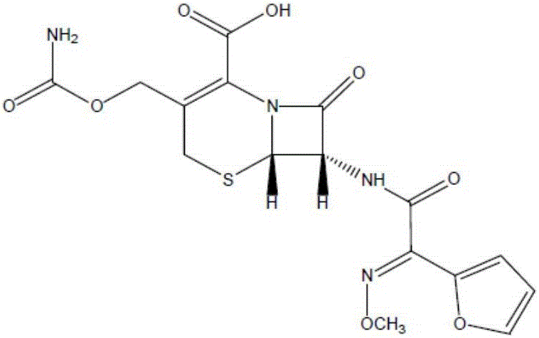 Preparation process for cefuroxime acid crystallization