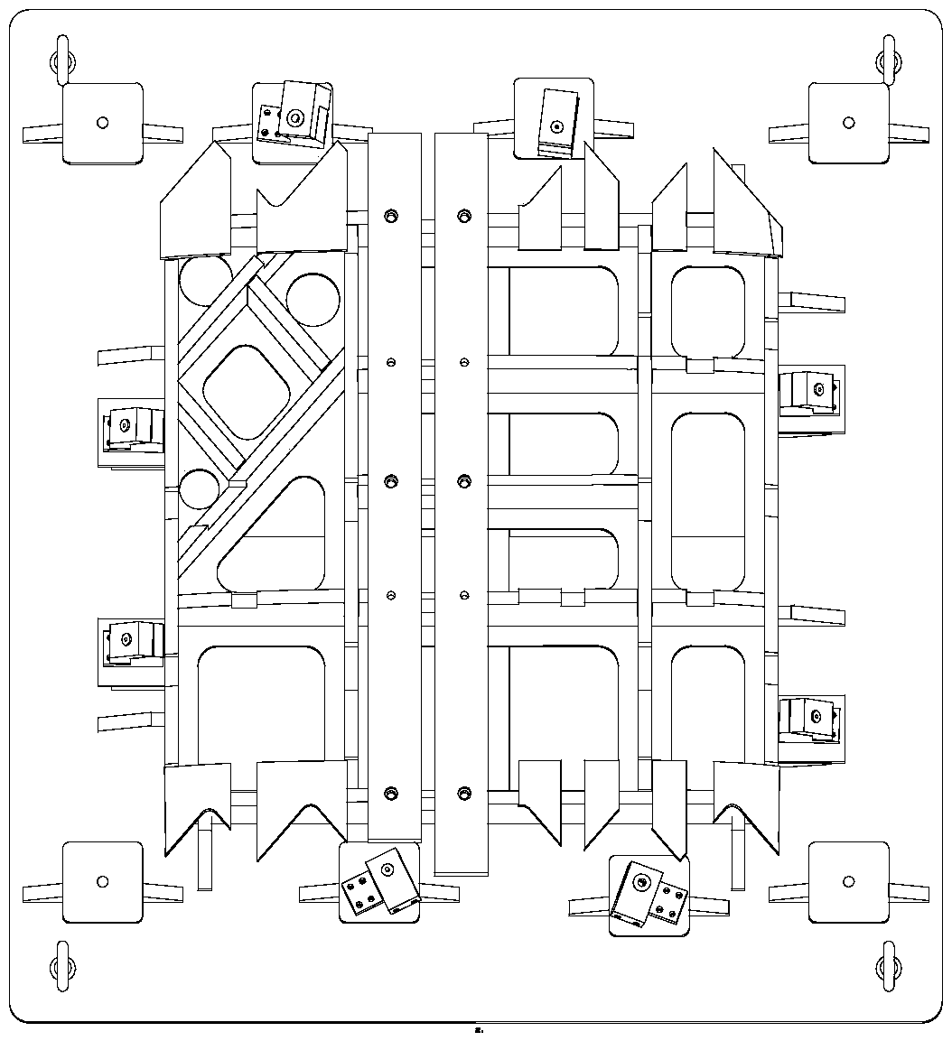 Detection method and detection system of laser cutting tooling and pasting state