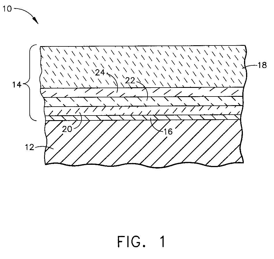 Thermal/environmental barrier coating system for silicon-containing materials