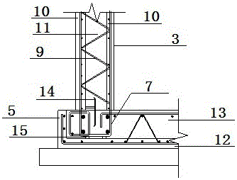 Total-prefabricated superimposed assembly type underground pipe gallery and connecting node thereof