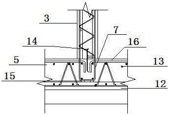 Total-prefabricated superimposed assembly type underground pipe gallery and connecting node thereof