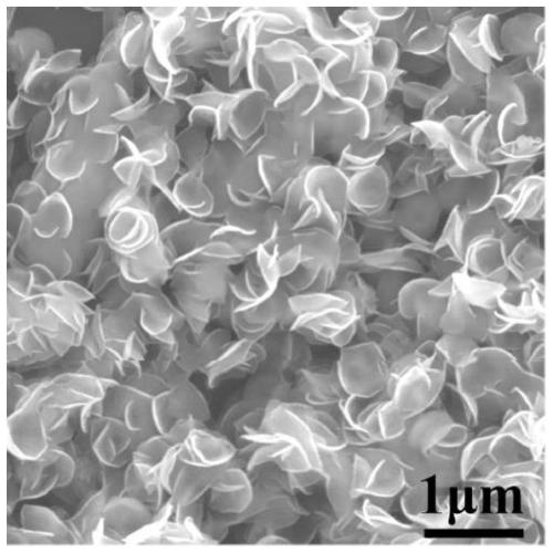 A carbon-coated ultra-thin femose  <sub>4</sub> Preparation method of nano potato chip-like potassium ion anode material