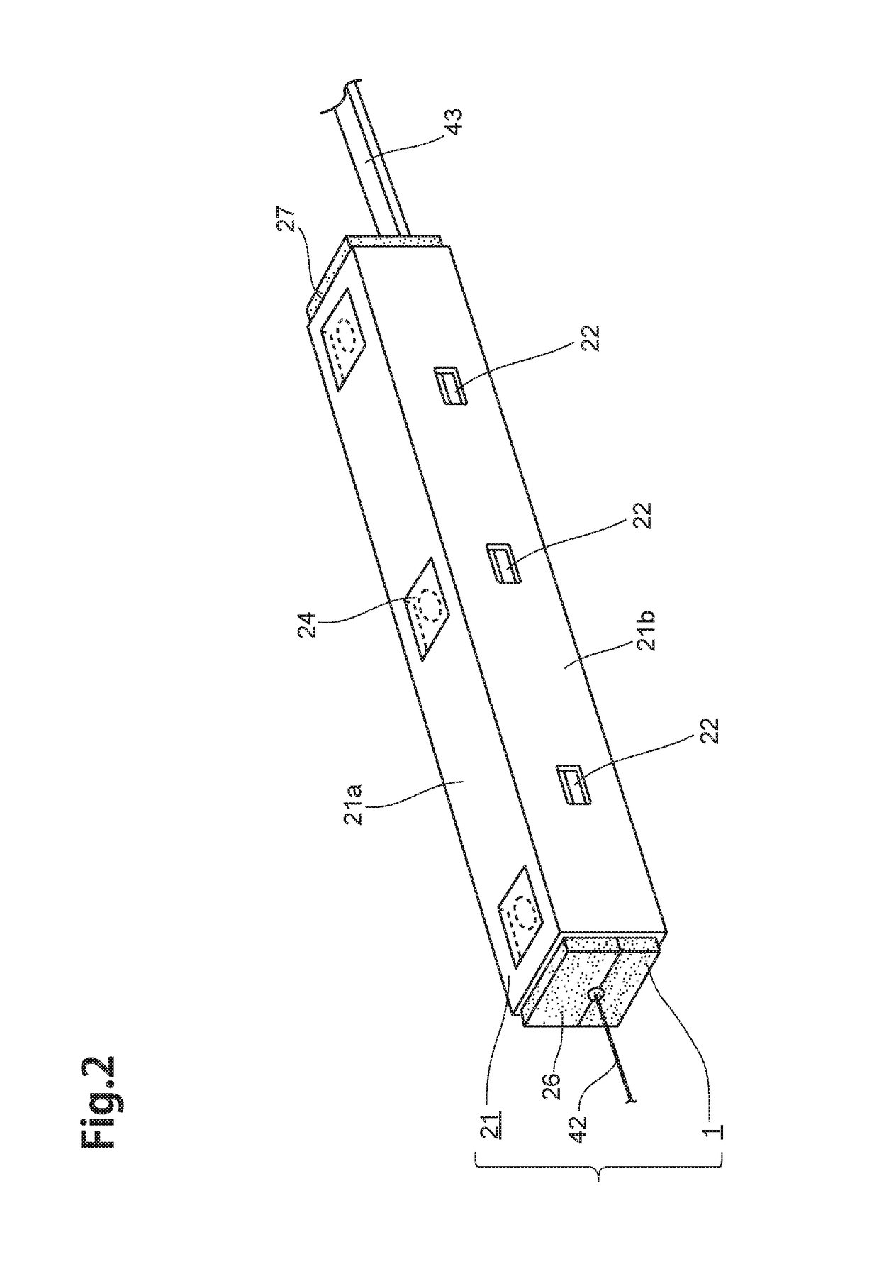 Optical module package