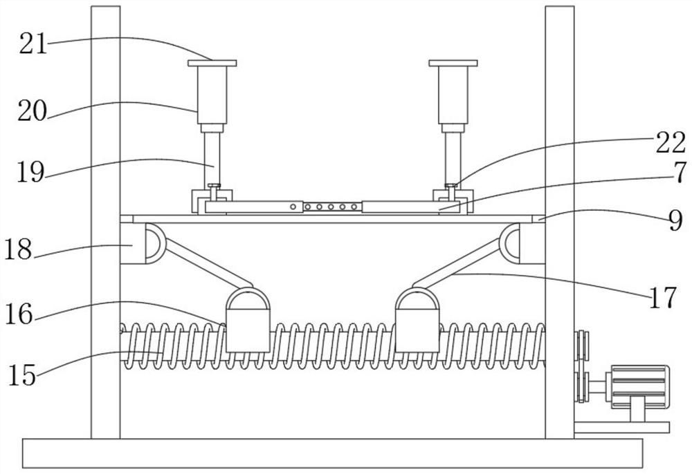 Modular suspended ceiling convenient to assemble