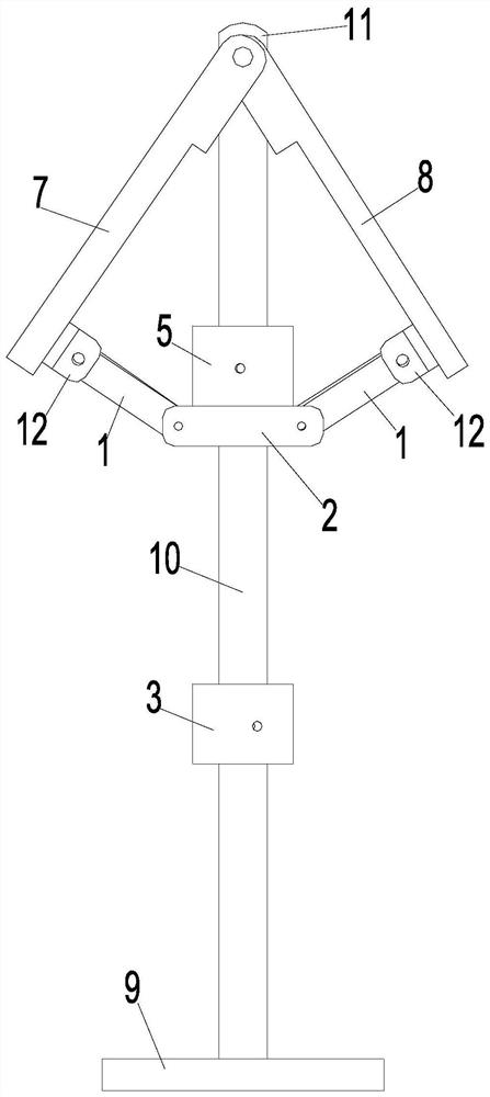 Evaporator gluing locating tool and evaporator carrying device