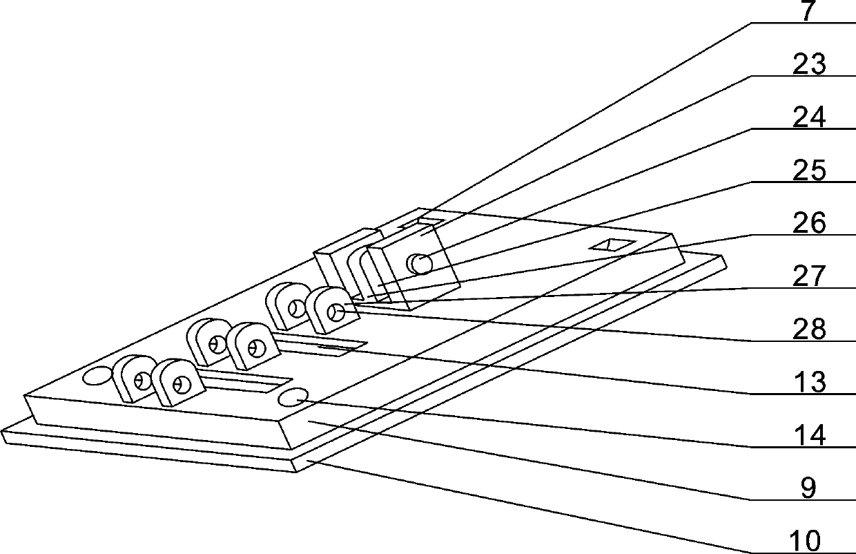 Traction, fixing and self-locking device capable of realizing multi-level protection and application thereof