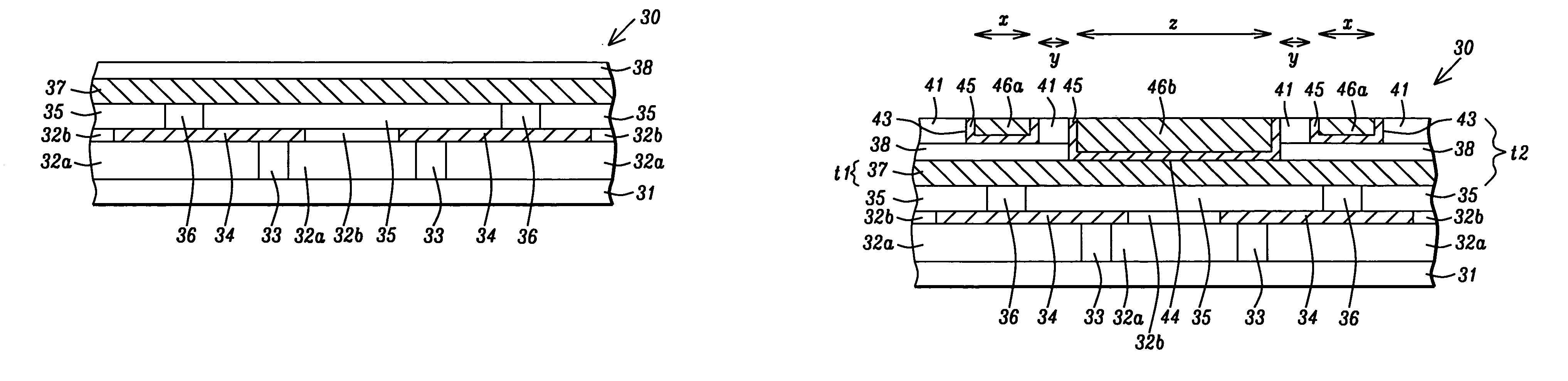 MRAM arrays with reduced bit line resistance and method to make the same