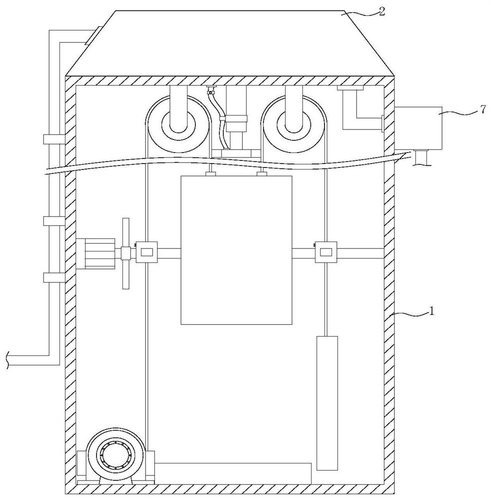 Lubricating equipment for elevator steel wire rope parts