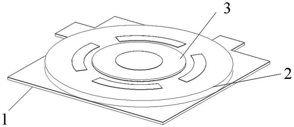 Dual-frequency dual-circularly-polarized common-caliber antenna for satellite communication