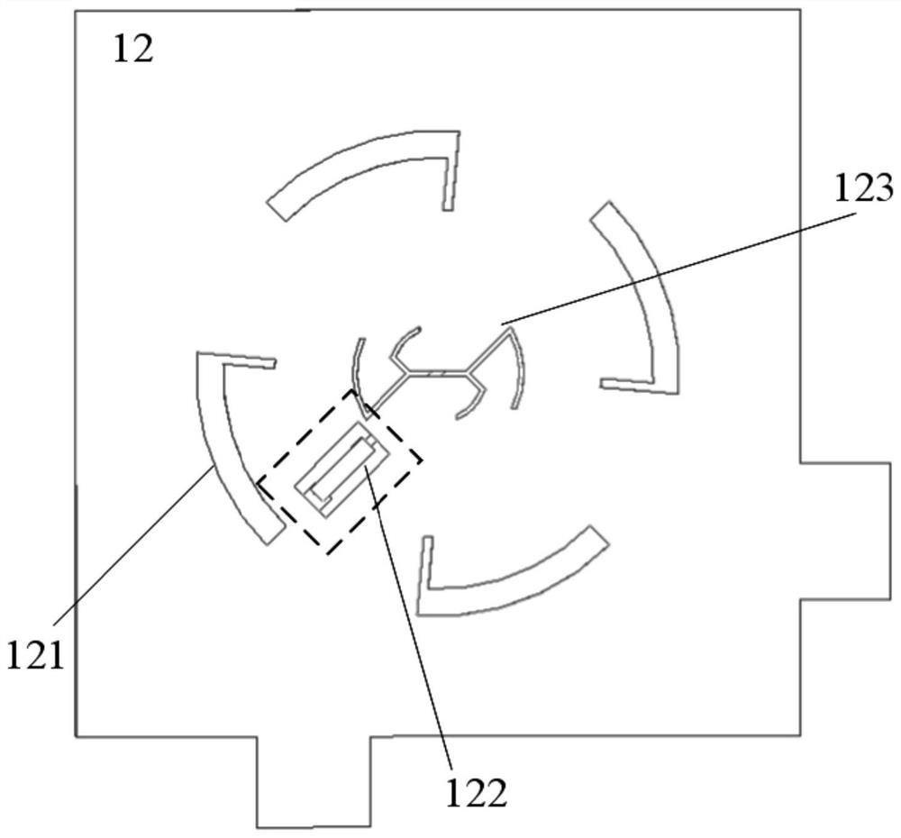 Dual-frequency dual-circularly-polarized common-caliber antenna for satellite communication