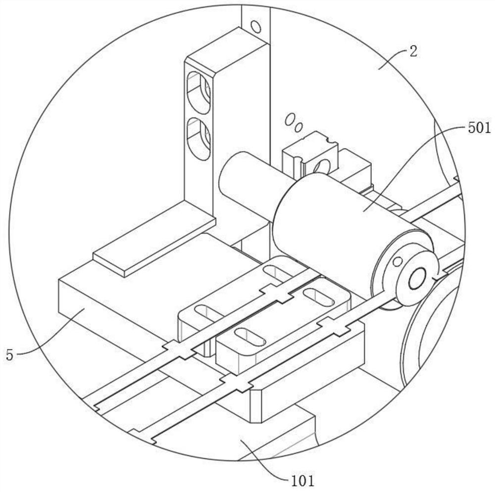 Tab supply device