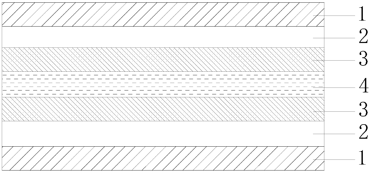 Composite glass with fireproof function