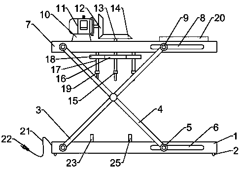 A kind of drilling equipment for electronic device processing