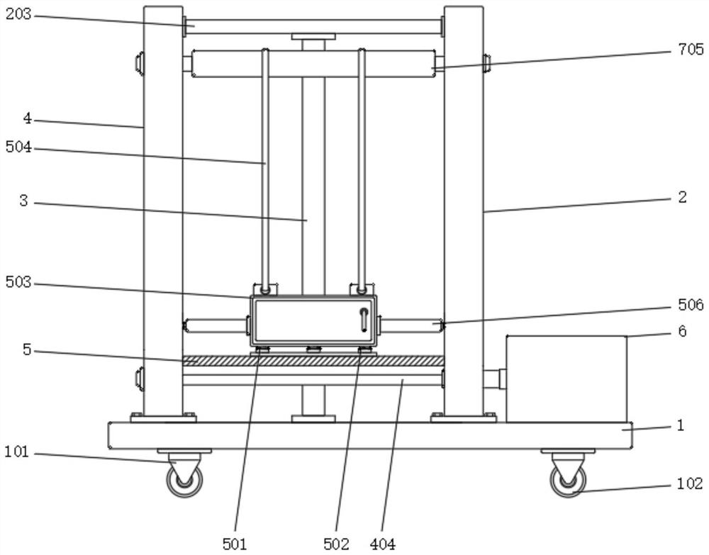 Green and environment-friendly building erecting device