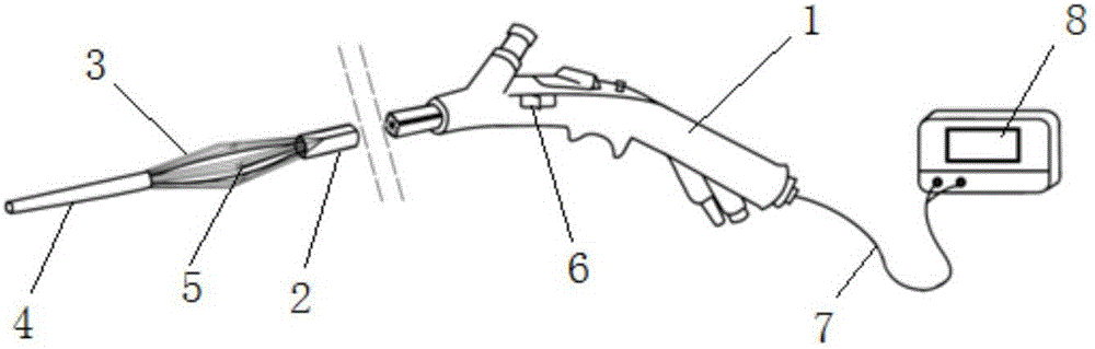 Radio-frequency ablation catheter for accurately positioning lower esophageal sphincter