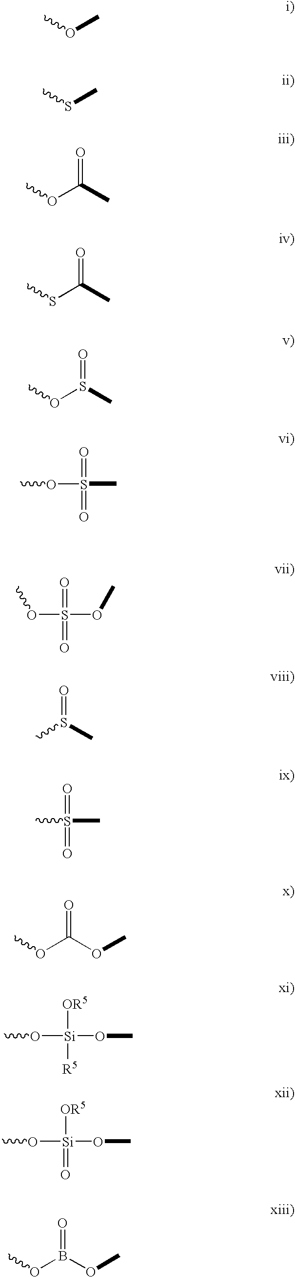 Compounds for a controlled release of active molecules